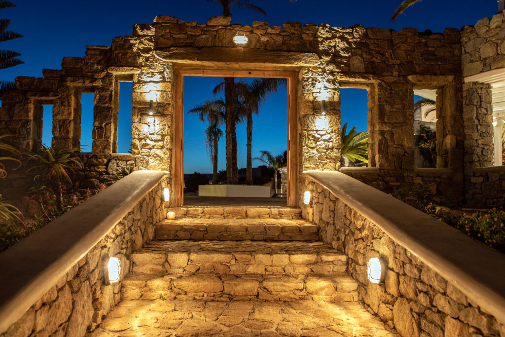 Villa Ker Mykonos night view