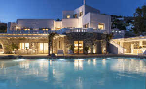 Mykonos villa for events and parties